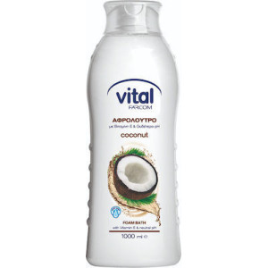 Farcom vital αφρόλουτρο καρύδα 1lt