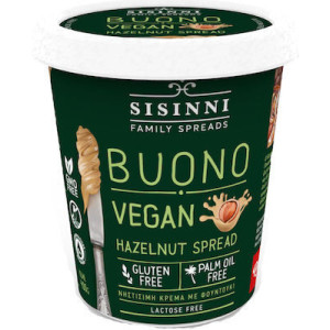 Sisinni κρέμα φουντουκιού buono για vegan 400gr Sisinni - 1