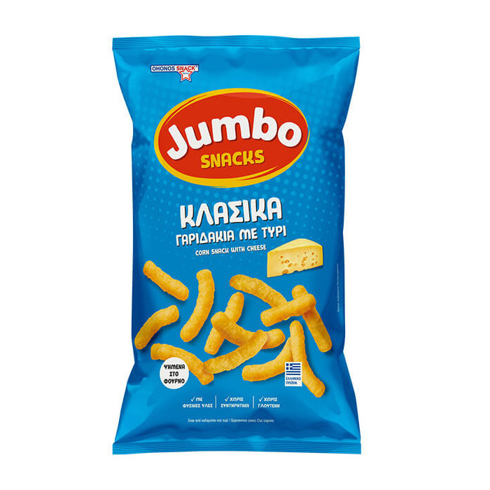 Jumbo γαριδάκια classic χωρίς γλουτένη 90gr