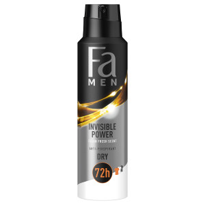 Fa αποσμητικό σώματος deo spray men invisible power dry 150ml