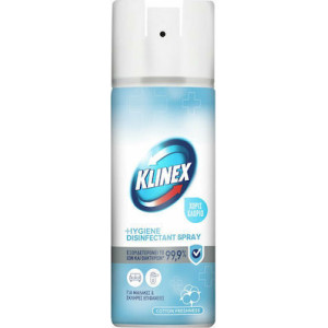 Klinex hygiene απολυμαντικό επιφανειών cotton fresh spray 200ml