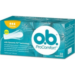 OB PRO COMFORT TAMPON 32τεμ NORMAL  - 1