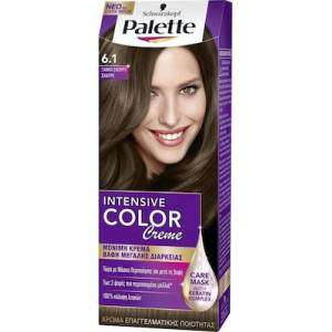 Schwarzkopf palette intensive color creme 6,1 ξανθό σκούρο σαντρέ 50ml Palette - 1