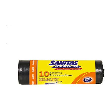 Sanitas smart σακούλες απορριμμάτων 80x110cm 10τεμ Sanitas - 1