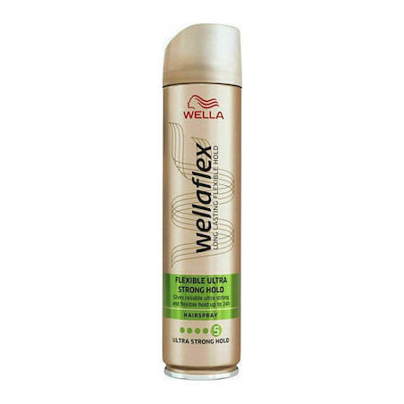 WELLAFLEX flexible ultra strong hold hairspray No5 400ml