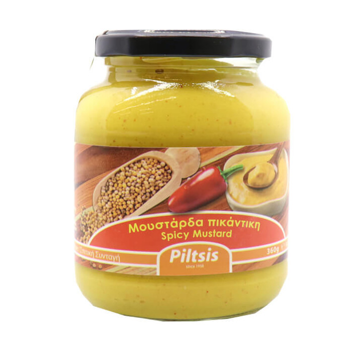 Piltsis μουσταρδα 360gr, πικαντικη