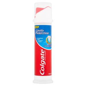 Colgate οδοντόκρεμα cavity protect με αντλία 100ml