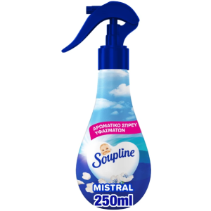 Soupline αρωματικό spray υφασμάτων mistral vegan 250ml Soupline - 1