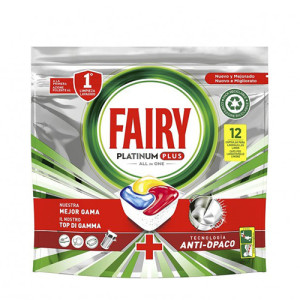 Fairy platinum plus κάψουλες all in one με λεμόνι 12τεμ Fairy - 1