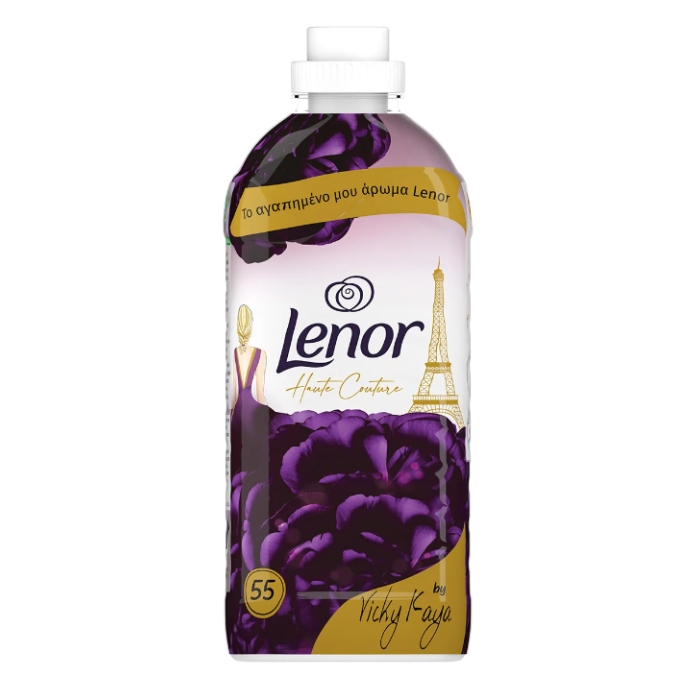 Lenor μαλακτικό ρούχων haute couture 55μεζ 1155ml