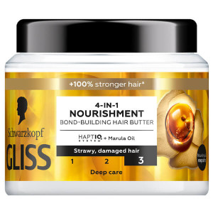 Gliss μάσκα μαλλιών 4σε1 nourish 400ml Gliss - 1