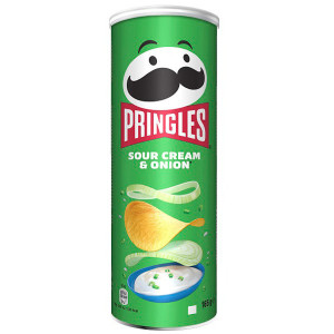 PRINGLES ΤΣΙΠΣ 165gr. - (SOUR CREAM & ONION)