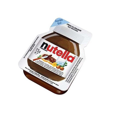 Ferrero nutella πραλίνα φουντουκιού και κακάο 15gr Nutella - 1