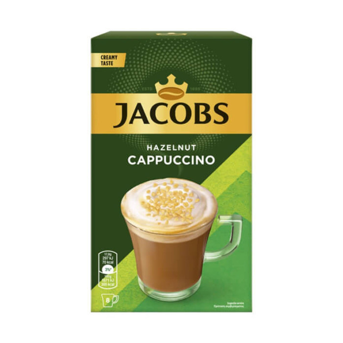 JACOBS STICKS CAPPUCCINO (8τεμ. x 17,8gr.) - (ΦΟΥΝΤΟΥΚΙ)  - 1