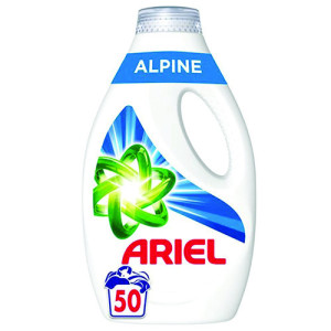 Ariel υγρό απορρυπαντικό πλυντηρίου ρούχων alpine 2,5lt