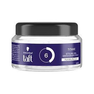 Taft gel μαλλιών titane humidity resistant 250ml  - 1