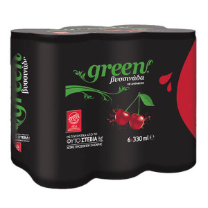 GREEN ΒΥΣΣΙΝΑΔΑ 330ml - (6PACK)  - 1