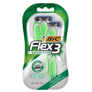 BIC ξυραφάκια Flex Sensitive με 3 λεπίδες 3τεμ