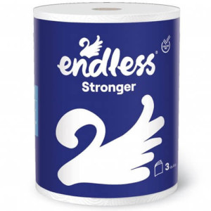 Endless stronger χαρτί κουζίνας 40m 3φυλλο 600gr Endless - 1