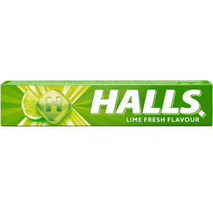 HALLS COOL ΚΑΡΑΜΕΛΕΣ (33,5grx20τεμ.) - (ΛΑΙΜ) (ΕΙΣΑΓΩΓΗΣ)  - 1