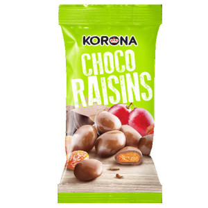 KORONA CHOCO RAISINS 45gr.  - 1