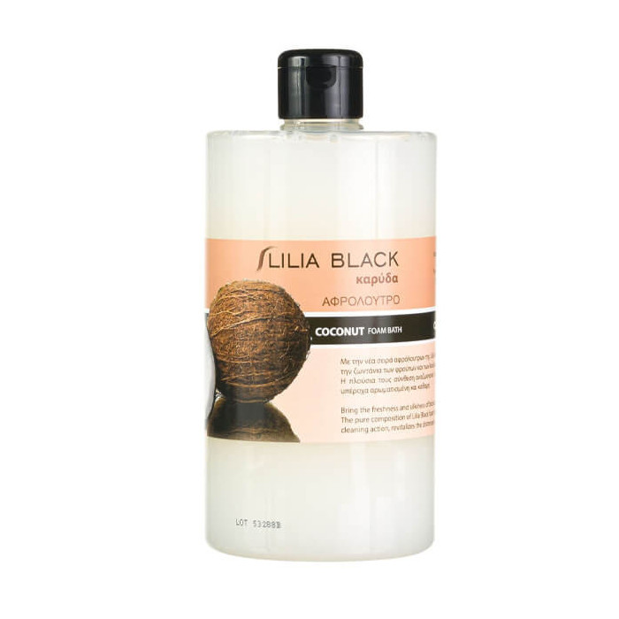 LILIA BLACK ΑΦΡΟΛΟΥΤΡΟ 800ml - (ΚΑΡΥΔΑ) Lilia Black - 1