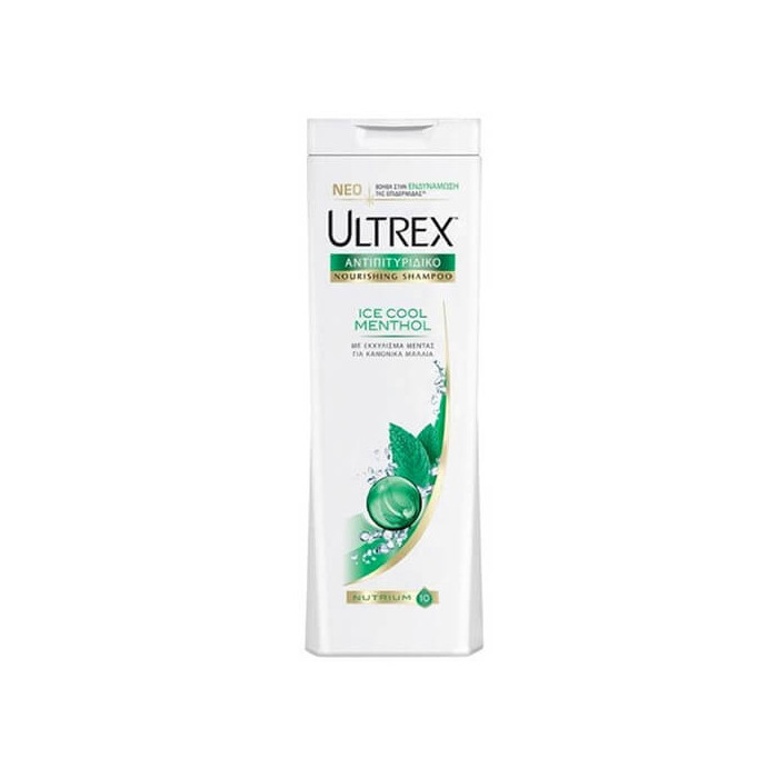 ULTREX ΣΑΜΠΟΥΑΝ 360ml - (ICE COOL MENTHOL)