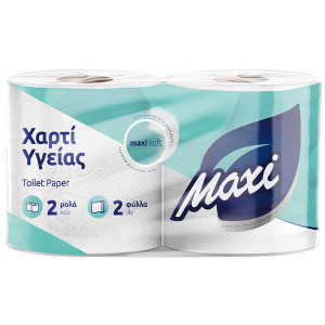 Maxi χαρτί υγείας 2φυλλο 2x150gr Maxi - 1