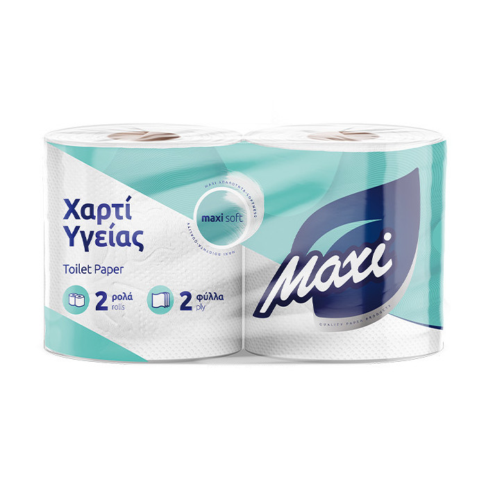 Maxi χαρτί υγείας 2φυλλο 2x150gr