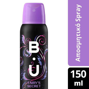 Bu deo spray αποσμητικό σώματος fairy secret 150ml B.U. - 1