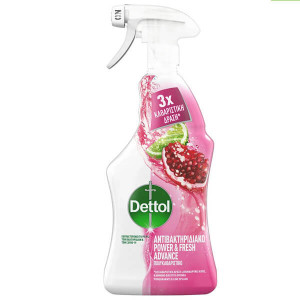 Dettol πολυκαθαριστικό spray γενικής χρήσης με ρόδι 500ml