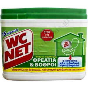 WC NET ΦΡΕΑΤΙΑ & ΒΟΘΡΟΙ 288gr. - (16 ΚΑΨΟΥΛΕΣ)  - 1