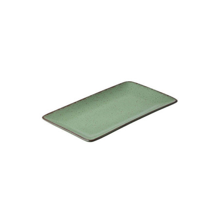 Estia πιατέλα ορθογώνια terra green 21x10,5cm