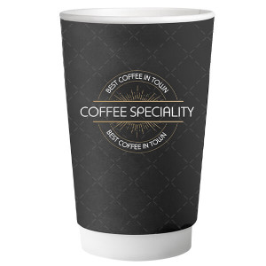 ΠΟΤΗΡΙ ΧΑΡΤΙΝΟ COFFEE SPECIALITY (DOUBLE WALL) (16οz) - (25τεμ.)