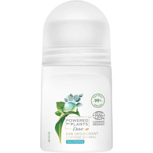 Dove αποσμητικό σώματος roll-on 99% natural eucalyptus 50ml