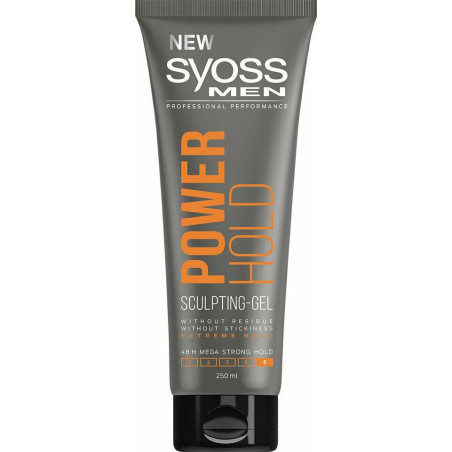 Syoss gel μαλλιών power hold high shine 250ml  - 1