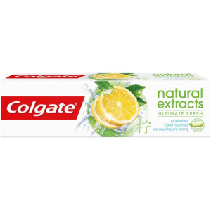 COLGATE ΟΔΟΝΤΟΚΡΕΜΑ 75ml NATURAL ΛΕΜΟΝΙ  - 1