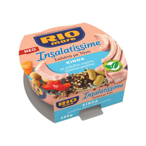 Rio mare insalatissime σαλάτα με τόνο & κινόα 160gr