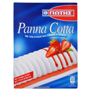 Γιώτης panna cotta με σιρόπι φράουλα 125gr Γιώτης - 1