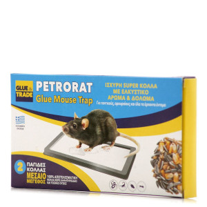 Petrorat μεσαία παγίδα κόλλας για ποντίκια 2τεμ Petrorat - 1