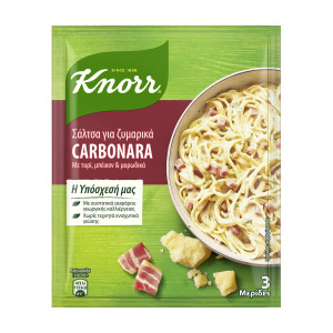 Knorr σάλτσα ζυμαρικών καρμπονάρα 44gr Knorr - 1