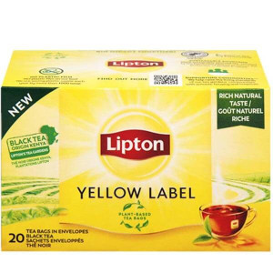 LIPTON ΤΣΑΙ YELLOW LABEL (20x1,5gr.)  - 1