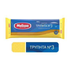 Melissa σπαγγέτι No3 τρυπητά 500gr