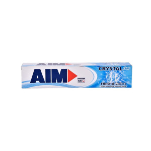 AIM οδοντόκρεμα fresh & white crystal gel 75ml Aim - 1