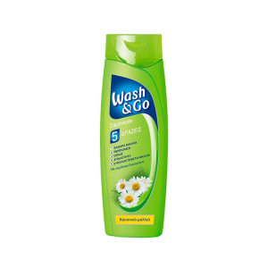 WASH & GO SHAMPOO 400ml  -ΧΑΜΟΜΗΛΙ  - 1