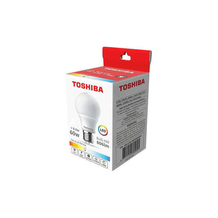 TOSHIBA LED E27 60W. 