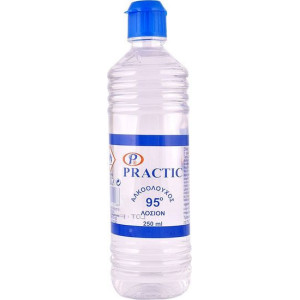 Practic αλκοολούχος λοσιόν 95 βαθμών 250ml