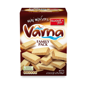 VARNA MINI WAFERS COCOA CREME 280GR