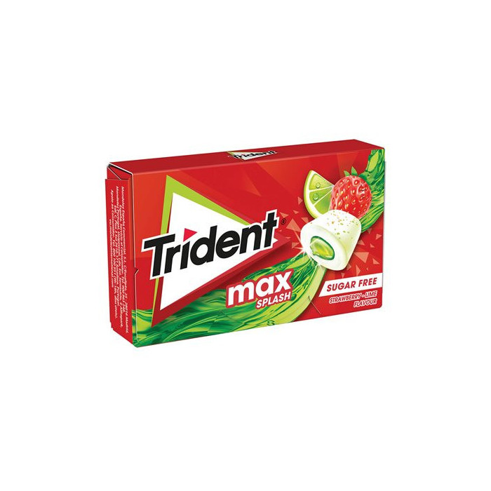 TRIDENT MAX SPLASH STRAWBERRY 22gr