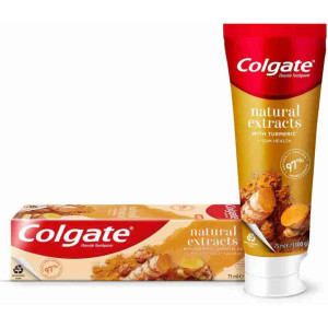 COLGATE ΟΔΟΝΤΟΚΡΕΜΑ 75ml NATURAL TURMERIC  - 1